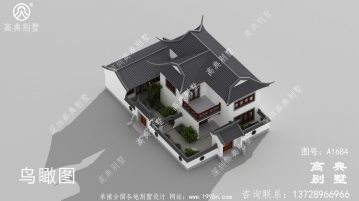 简单有民族性质的苏式园林别墅
